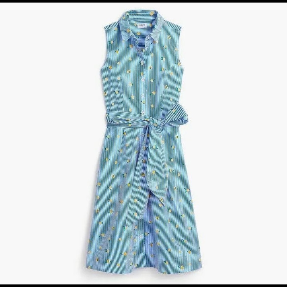 J.Crew lemon print sundress